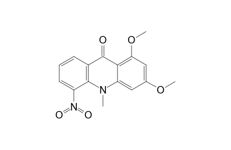 1,3-Dimethoxy-10-methyl-5-nitro-9-acridinone