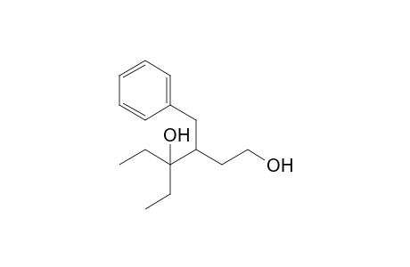 4-(Benzyl)-3-ethylhexan-3,6-diol