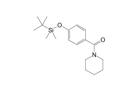 (4-((Tert-butyldimethylsilyl)oxy)phenyl)(piperidin-1-yl)methanone