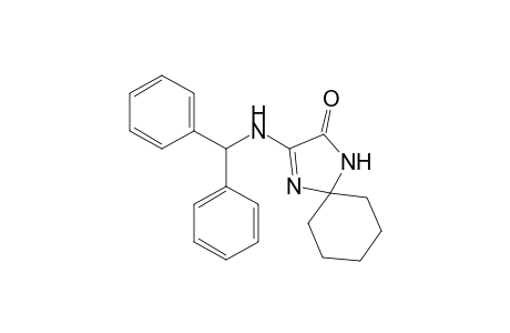3-(Diphenylmethyl)amino-1,4-diazaspiro[4.5]decen-2-one