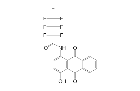 1-Hydroxy-4-[(perfluorobutyryl)amino]anthraquinone