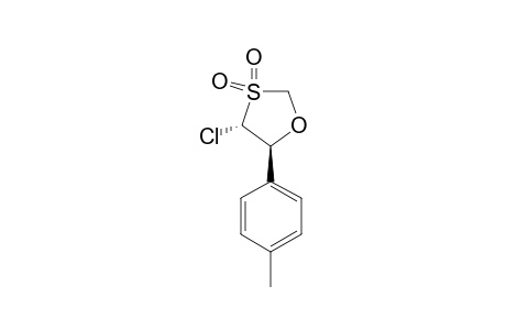 4-CHLORO-5-(4-METHYLPHENYL)-1,3-OXATHIOLANE-3,3-DIOXIDE