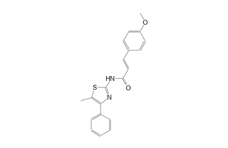 (2E)-3-(4-methoxyphenyl)-N-(5-methyl-4-phenyl-1,3-thiazol-2-yl)-2-propenamide