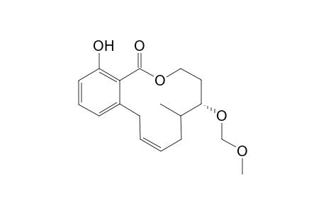 (Z)-(9S,10R)-9-(Methoxymethyl)-4-hydroxy-10-methyl-7,8,9,10,11,14-hexahydro-6-oxabenzocyclodecen-5-one