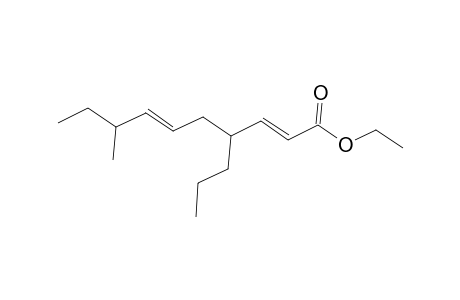 2,6-Decadienoic acid, 8-methyl-4-propyl-, ethyl ester