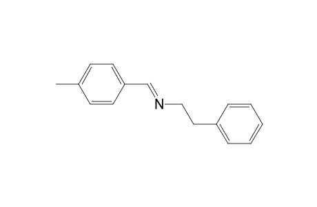 N-[(4-methylphenyl)methylene]benzeneethanamine
