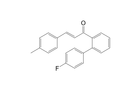 (E)-1-[2-(4-fluorophenyl)phenyl]-3-(4-methylphenyl)-2-propen-1-one