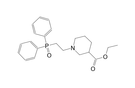 3-piperidinecarboxylic acid, 1-[2-(diphenylphosphinyl)ethyl]-,ethyl ester