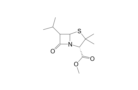 (S)-2,2-dimethyl-3-(Methoxycarbonyl)-6-isopropyl-azetidino[1,2-b]thiazolidin-5-one