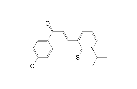 (E)-1-(4-chlorophenyl)-3-(1-isopropyl-2-thioxo-3-pyridyl)prop-2-en-1-one