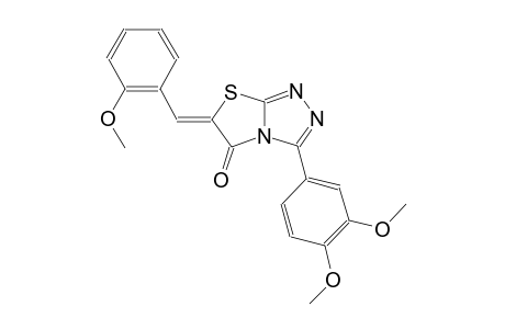 (6Z)-3-(3,4-dimethoxyphenyl)-6-(2-methoxybenzylidene)[1,3]thiazolo[2,3-c][1,2,4]triazol-5(6H)-one