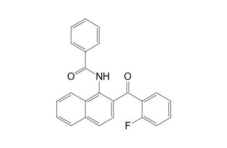 1-(N-Benzoylamino)-2-(2'-fluorobenzoyl)naphthalene