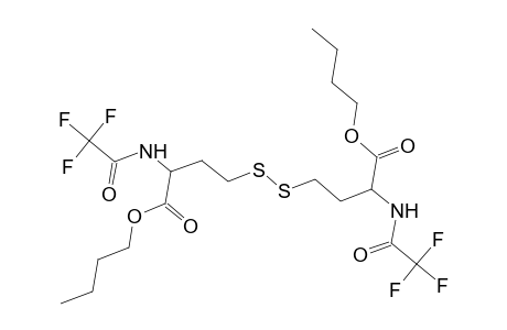 Butanoic acid, 4,4'-dithiobis[2-[(trifluoroacetyl)amino]-, dibutyl ester, [S-(R*,R*)]-