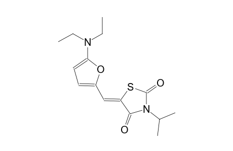 (5Z)-5-{[5-(diethylamino)-2-furyl]methylene}-3-isopropyl-1,3-thiazolidine-2,4-dione