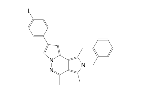 2-benzyl-8-(4-iodophenyl)-1,3,4-trimethyl-2H-dipyrrolo[1,2-b:3,4-d]pyridazine