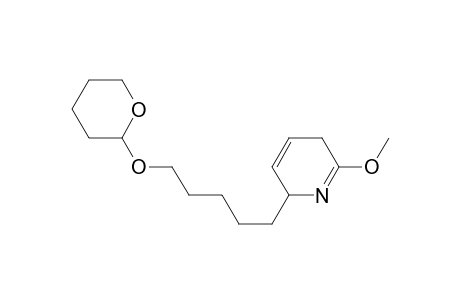 2,5-Dihydro-6-methoxy-2-(5-((tetrahydro-2h-pyran-2-yl)oxy)pentyl)pyridine