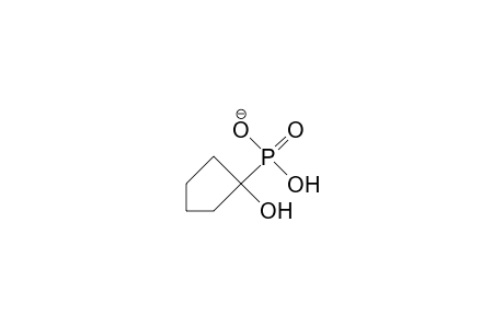 1-Hydroxy-cyclopentyl-phosphonic acid, monoanion