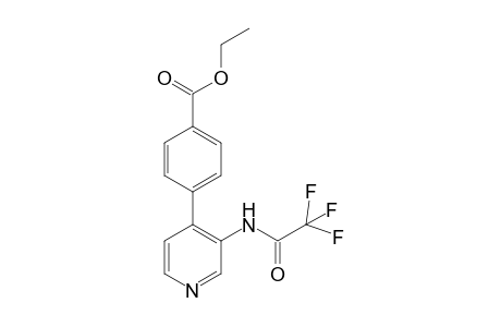 Ethyl 4-{3-[(trifluoroacetyl)amino]pyridin-4-yl}benzoate