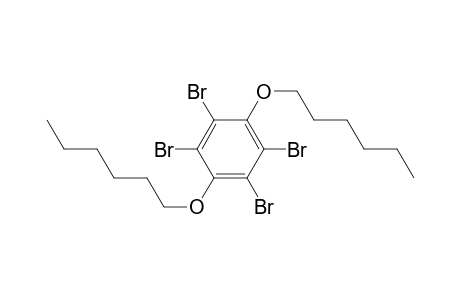 1,2,4,5-Tetrabromo-3,6-dihexyloxybenzene