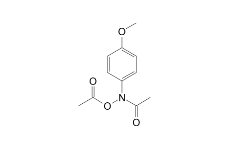 N-(Acetoxy)-N-(p-methoxyphenyl)acetamide