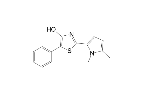 2-(1,5-Dimethyl-1H-pyrrol-2-yl)-5-phenyl-1,3-thiazol-4-ol