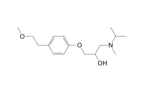 1-(4-(2-methoxyethyl)phenoxy)-3-(N-methyl-N-isopropylamino)propan-2-ol