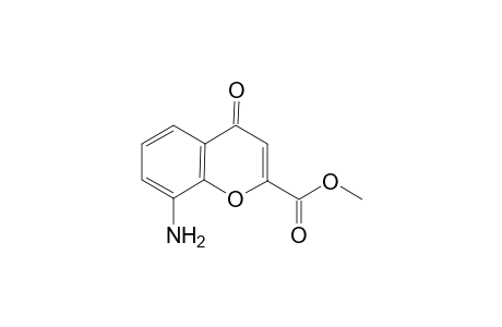 Methyl 8-amido-4H-benzopyran-2-carbocylate