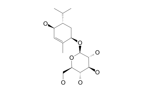 6-O-BETA-D-GLUCOPYRANOSYLOXY-3-HYDROXY-PARA-MENTH-1-ENE