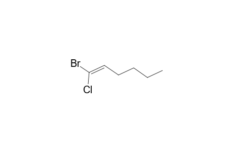 1-Hexene, 1-bromo-1-chloro-