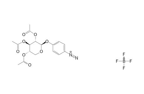 4-(2,3,4-TRI-O-ACETYL-BETA-D-XYLOPYRANOSYLOXY)-PHENYLDIAZONIUM-TETRAFLUOROBORATE