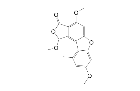 Alectosarmentin - trimethyl ether