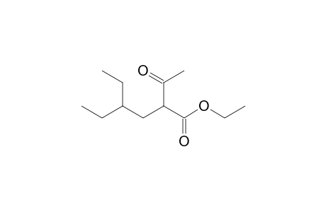 Hexanoic acid, 2-acetyl-4-ethyl-, ethyl ester