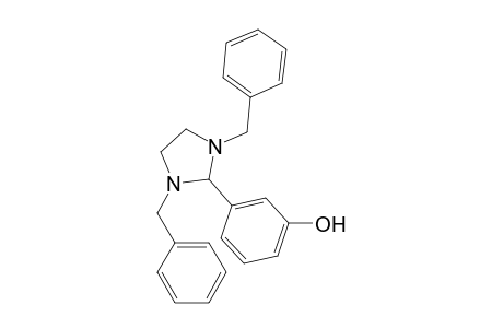3-(1,3-Dibenzyl-2-imidazolidinyl)phenol