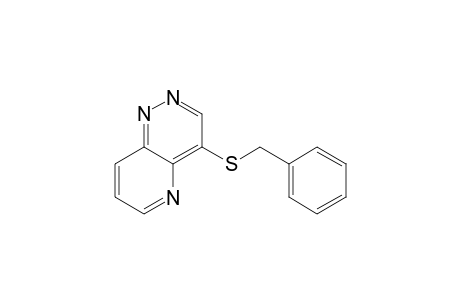 4-Benzylthio-5-azacinnoline