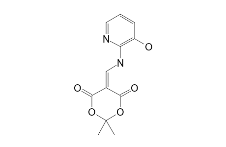 ISOPROPYLIDENE-N-(3-HYDROXY-2-PYRIDYL)-AMINOMETHYLENEMALONATE