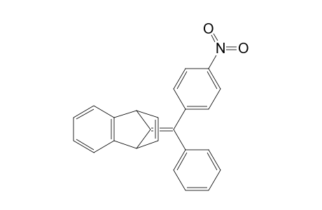 1,4-Dihydro-9-(p-nitrophenyl)phenylmethylene-1,4-methanonaphthalene