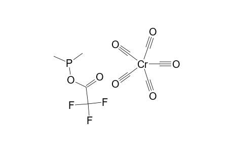 Chromium, pentacarbonyl(dimethylphosphinous trifluoroacetic anhydride-P)-, (OC-6-22)-
