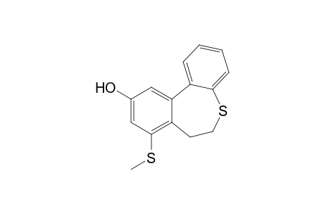 8-(methylthio)-6,7-dihydrobenzo[d][1]benzothiepin-10-ol