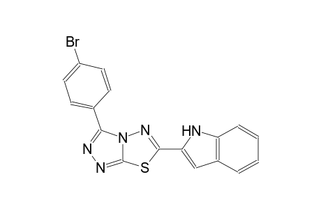 1H-indole, 2-[3-(4-bromophenyl)[1,2,4]triazolo[3,4-b][1,3,4]thiadiazol-6-yl]-