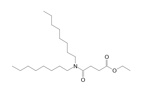 Succinic acid, monoamide, N,N-dioctyl-, ethyl ester