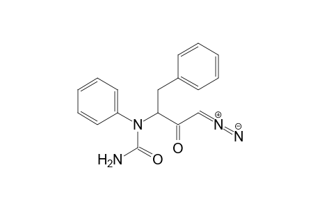 N-phenyl-3-ureido-1-diazo-4-phenyl-butan-2-one