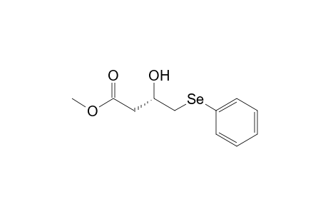 Methyl (3S)-3-Hydroxy-4-(phenylseleno)butanoate