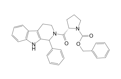 1-Phenyl-2-Z-prolyl-1,2,3,4-tetrahydro-9H-pyrido[3,4-b]indole