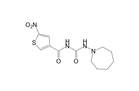 1-(hexahydro-1H-azepin-1-yl)-3-(5-nitro-3-thenoyl)urea