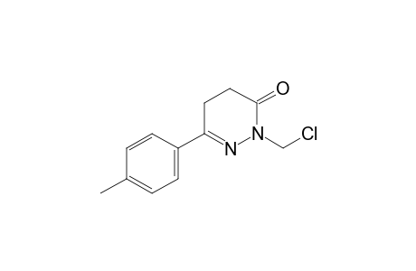 2-(CHLOROMETHYL)-4,5-DIHYDRO-6-p-TOLYL-3(2H)-PYRIDAZINONE