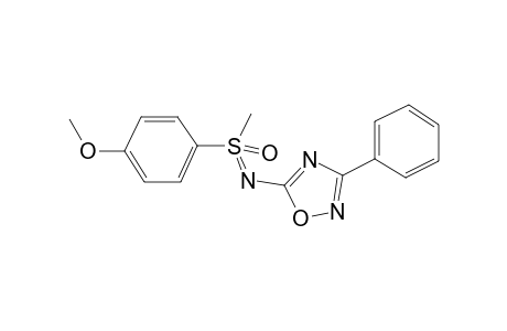 (4-Methoxyphenyl)(methyl)[(3-phenyl-1,2,4-oxadiazol-5-yl)imino]-.lambda.6-sulfanone