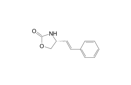(E)-(R)-(+)-4-(2'-Phenyl-1'-ethenyl)-2-oxazolidinone