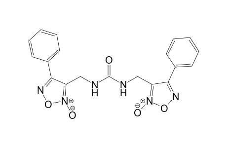 1,3-Bis-(2-oxy-4-phenyl-furazan-3-ylmethyl)-urea