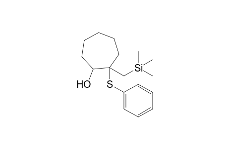 2-Phenylthio-2-(trimethylsilylmethyl)cycloheptanol