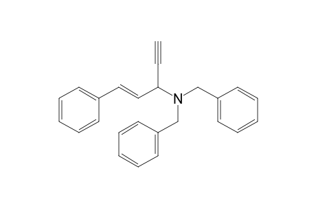 (1E)-N,N-Dibenzyl-1-phenyl-1-penten-4-yn-3-amine